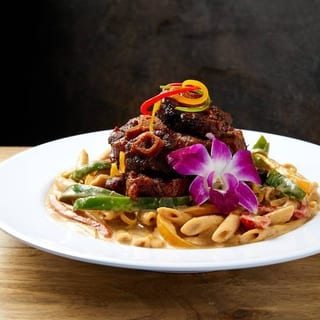 Rasta Pasta with Oxtail