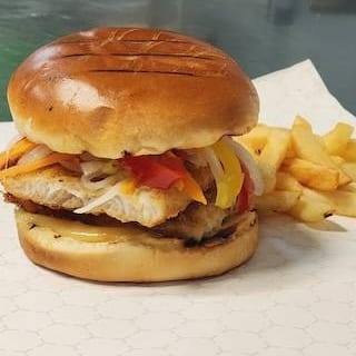 Escovitch Fish Sandwich:
