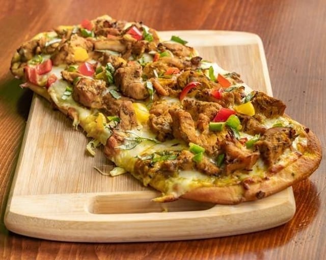 Curry Chicken Flatbread.