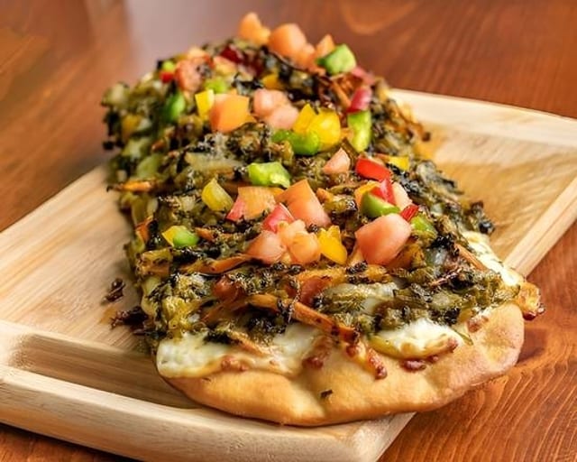 Callaloo Flatbread.