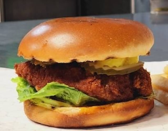 Crispy Chicken Sandwich.
