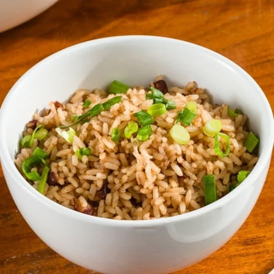 Side Rice & Peas.