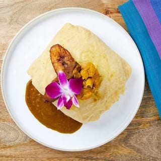 Roti with Chicken & Goat