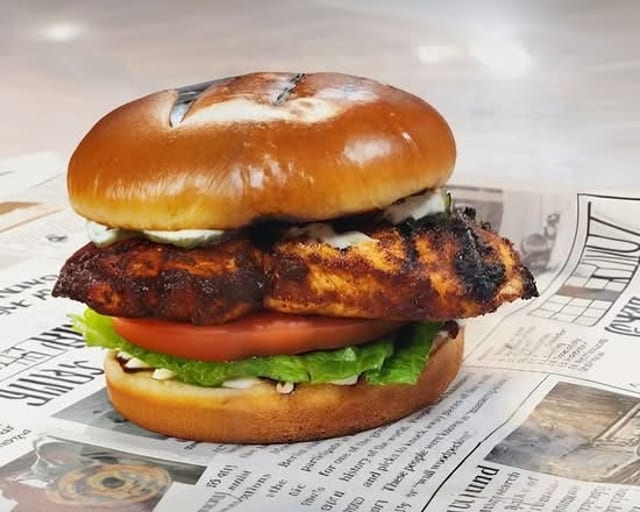 Cajun Salmon Burger Bundle.