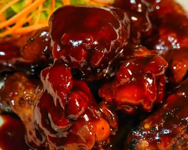 Honey Garlic Wings.