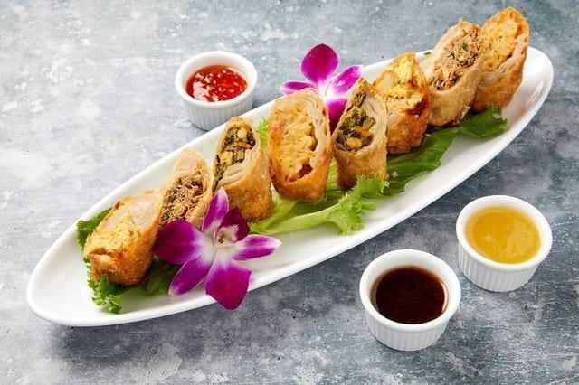 Spring Roll Sampler.