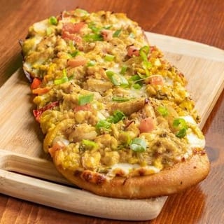 Ackee and Saltfish Flatbread