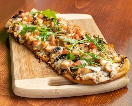 Jerk Chicken Flatbread.