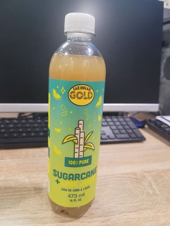 Lime Sugarcane Juice.