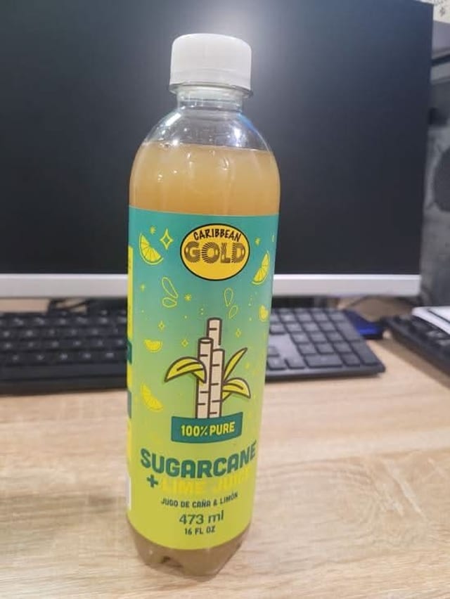 Lime Sugarcane Juice.