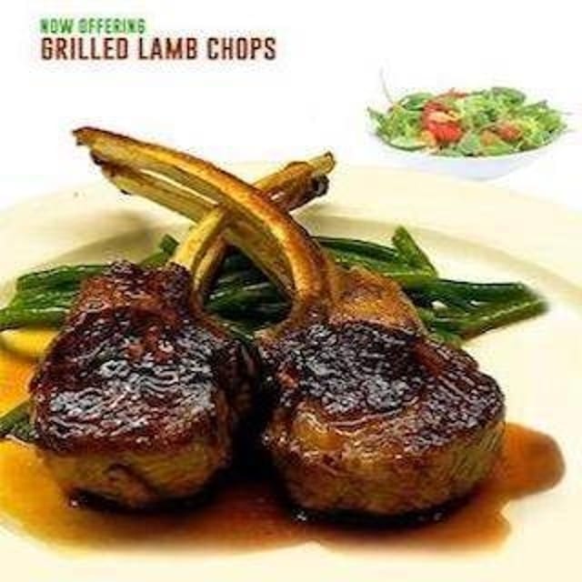 Grilled Lamb Chops.