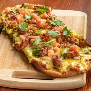 Curry Shrimp Flatbread