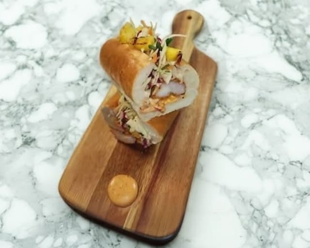 Bang Bang Shrimp Sandwich.