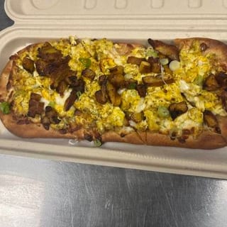 Plantain N Egg Flatbread