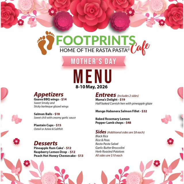 Mother’s Day Special Menu Celebration
