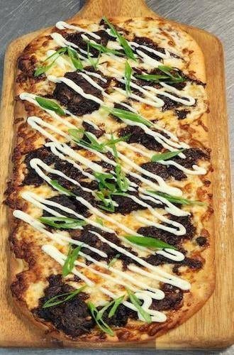 Oxtail Flatbread.