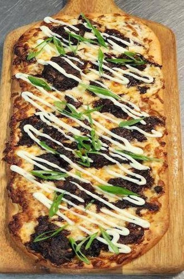 Oxtail Flatbread.