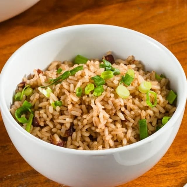 Side Rice & Peas.