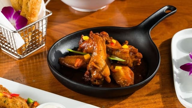 Honey Garlic Wings.
