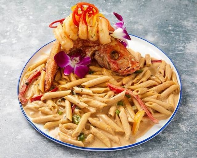 Snapper & Shrimp.